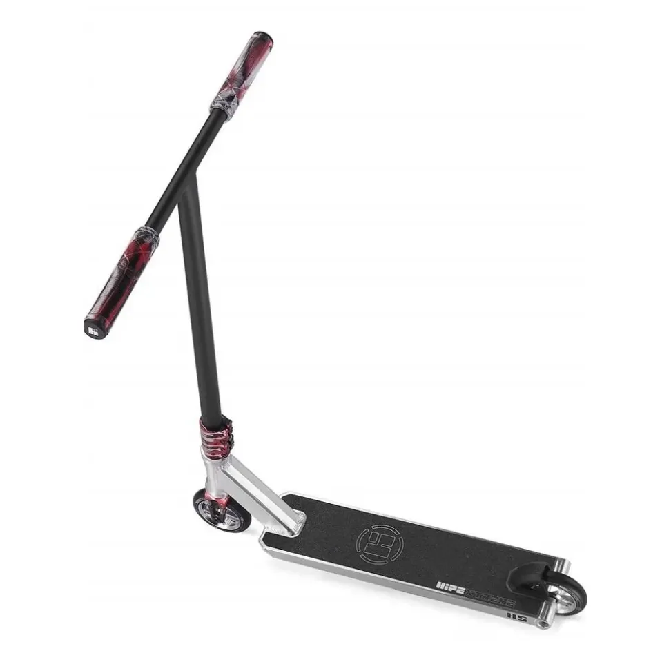 Самокат трюковий Hipe H5 silver/red