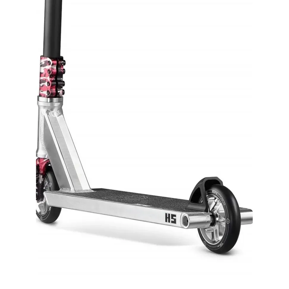 Самокат трюковий Hipe H5 silver/red