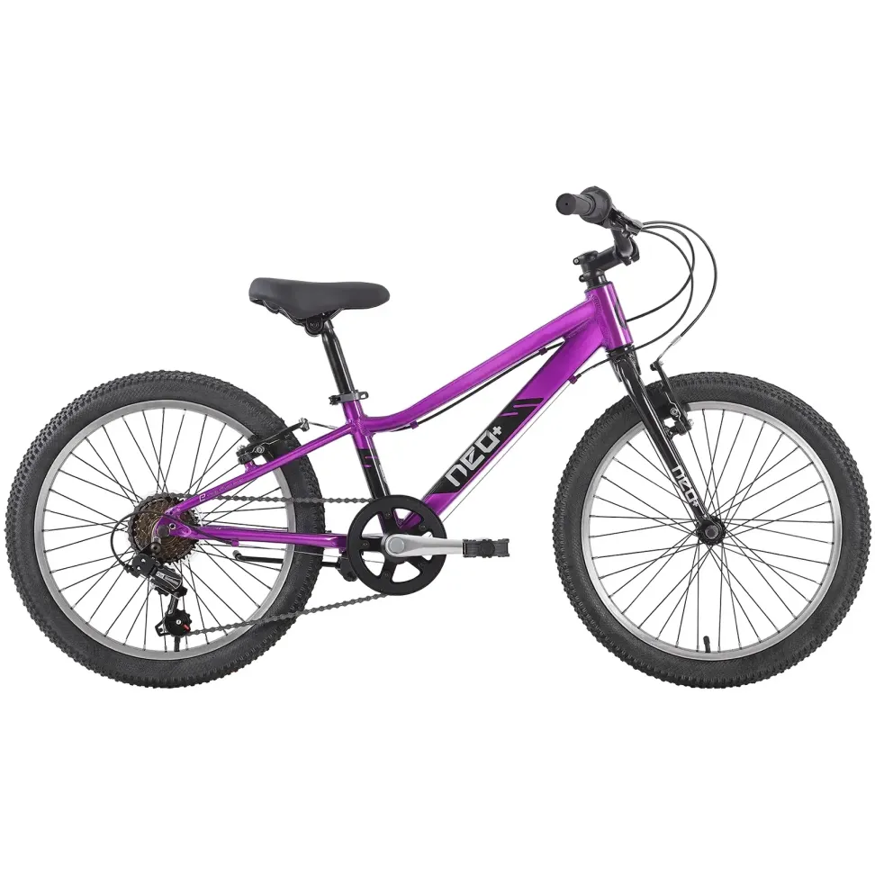 Велосипед 20" Apollo NEO 6s girls Chrome Purple