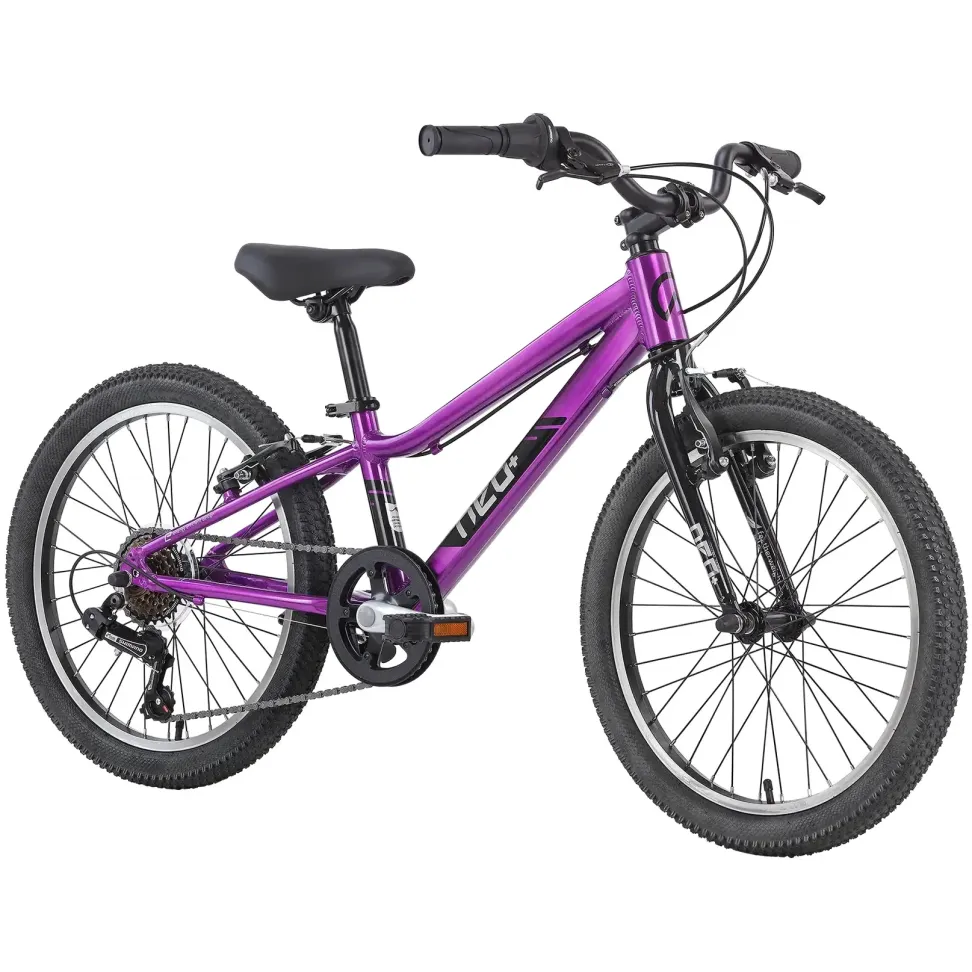 Велосипед 20" Apollo NEO 6s girls Chrome Purple