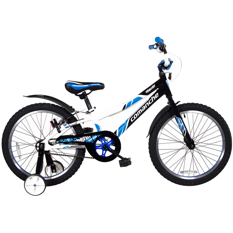 Велосипед Comanche SHERIFF W16 black-blue-white