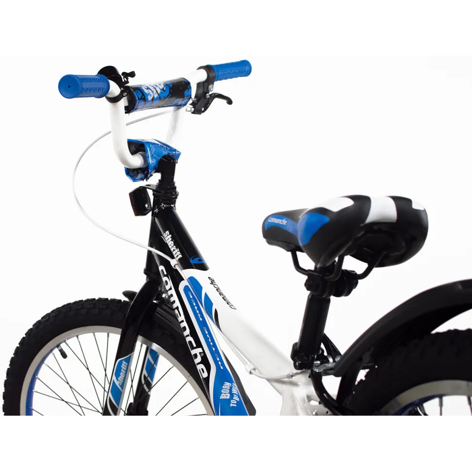Велосипед Comanche SHERIFF W16 black-blue-white