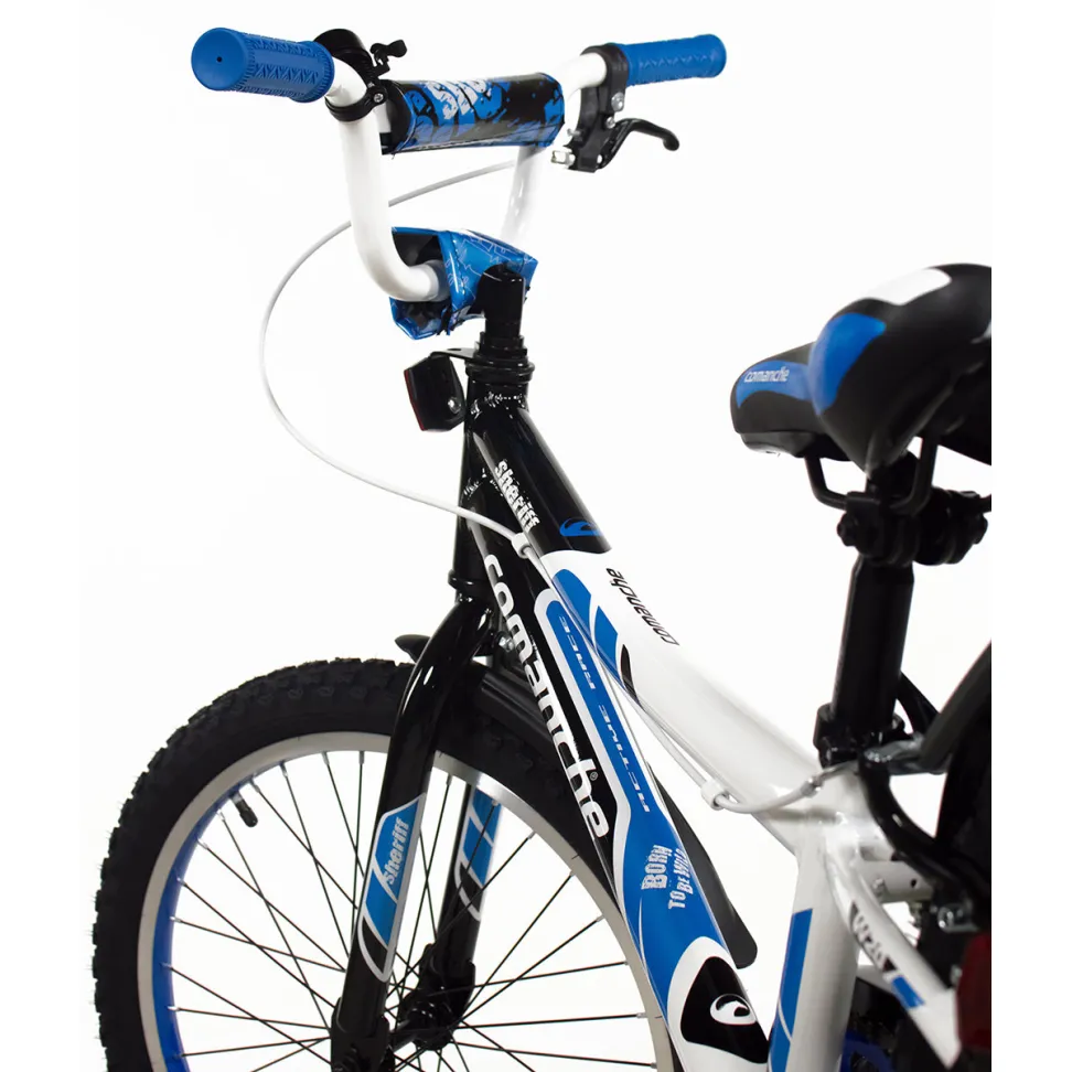 Велосипед Comanche SHERIFF W16 black-blue-white