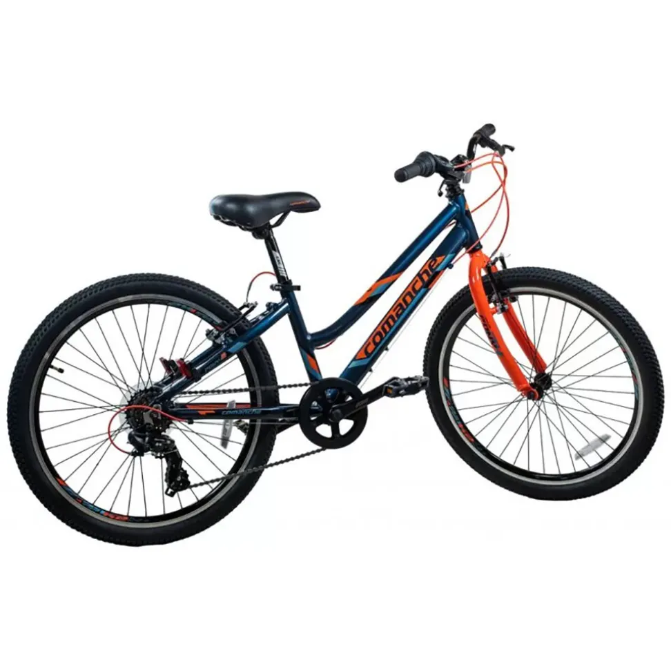 Велосипед Comanche Pony Comp 24 black-blue-orange