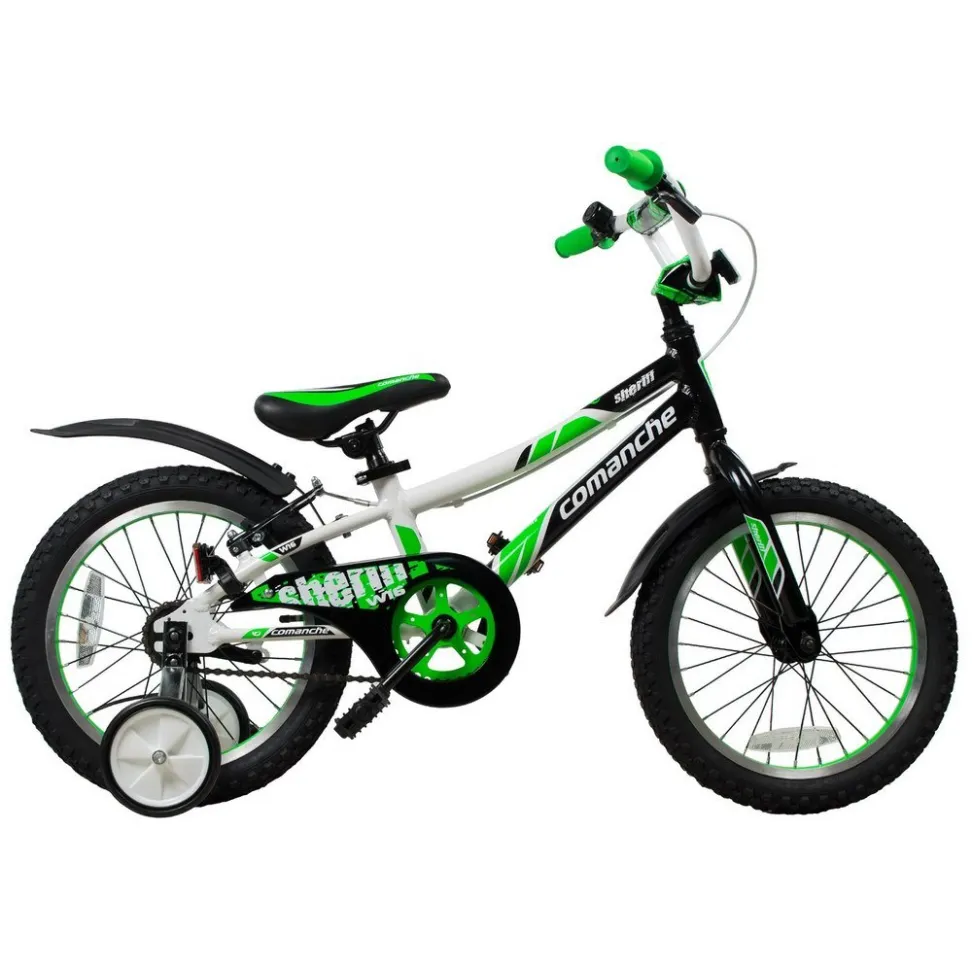 Велосипед Comanche SHERIFF W16 black-green-white
