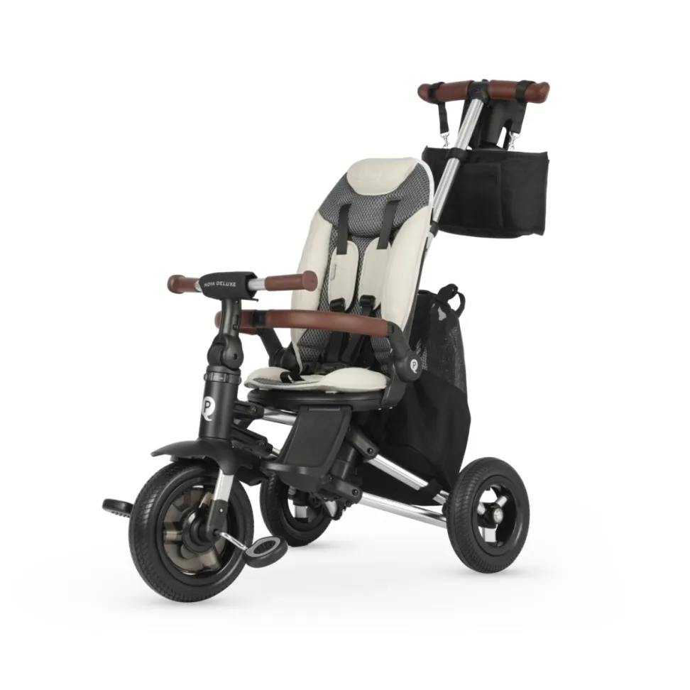 Трехколесный складной велосипед Qplay Nova Deluxe Beige