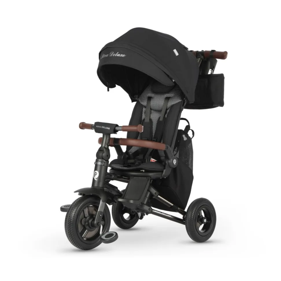 Трехколесный складной велосипед Qplay Nova Deluxe Black
