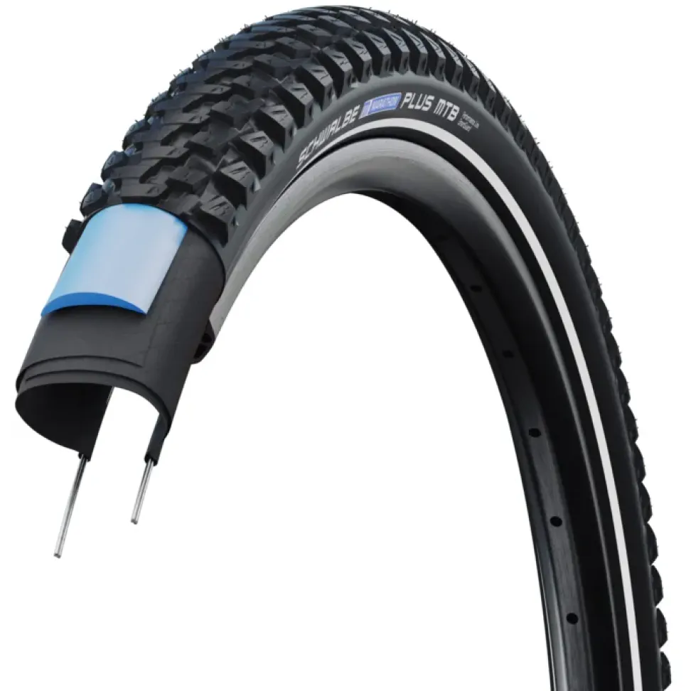 Покрышка 29x2.60 (65-622) Schwalbe MARATHON PLUS MTB Perf, SmartGuard, TwinSkin, B/B+RT HS468 ADDIX 67EPI 41B