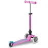 Самокат Micro Mini Deluxe Foldable LED Лавандовый