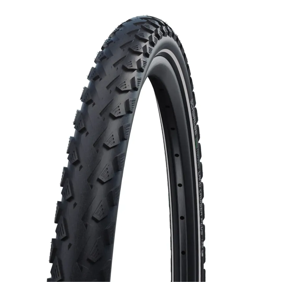 Покришка 28x1.75 (47-622) Schwalbe LAND CRUISER PLUS HS450 B/B + RT Green Compound, 50EPI