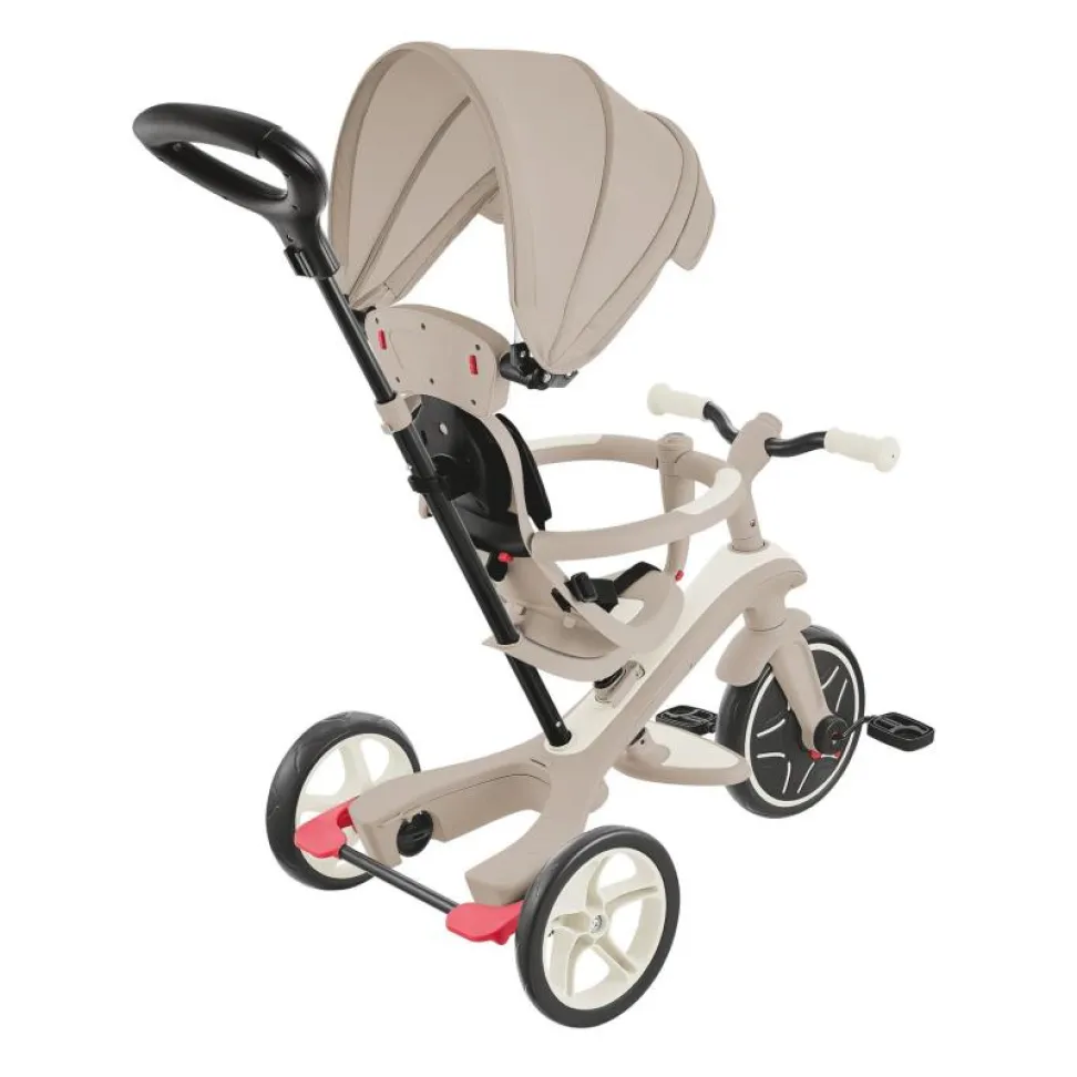 Велосипед детский GLOBBER серии EXPLORER TRIKE 4в1, кокос, до 20кг, 3 колеса