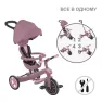 Велосипед детский GLOBBER серии EXPLORER TRIKE 4в1, пастельно-сиреневый, до 20кг, 3 колеса