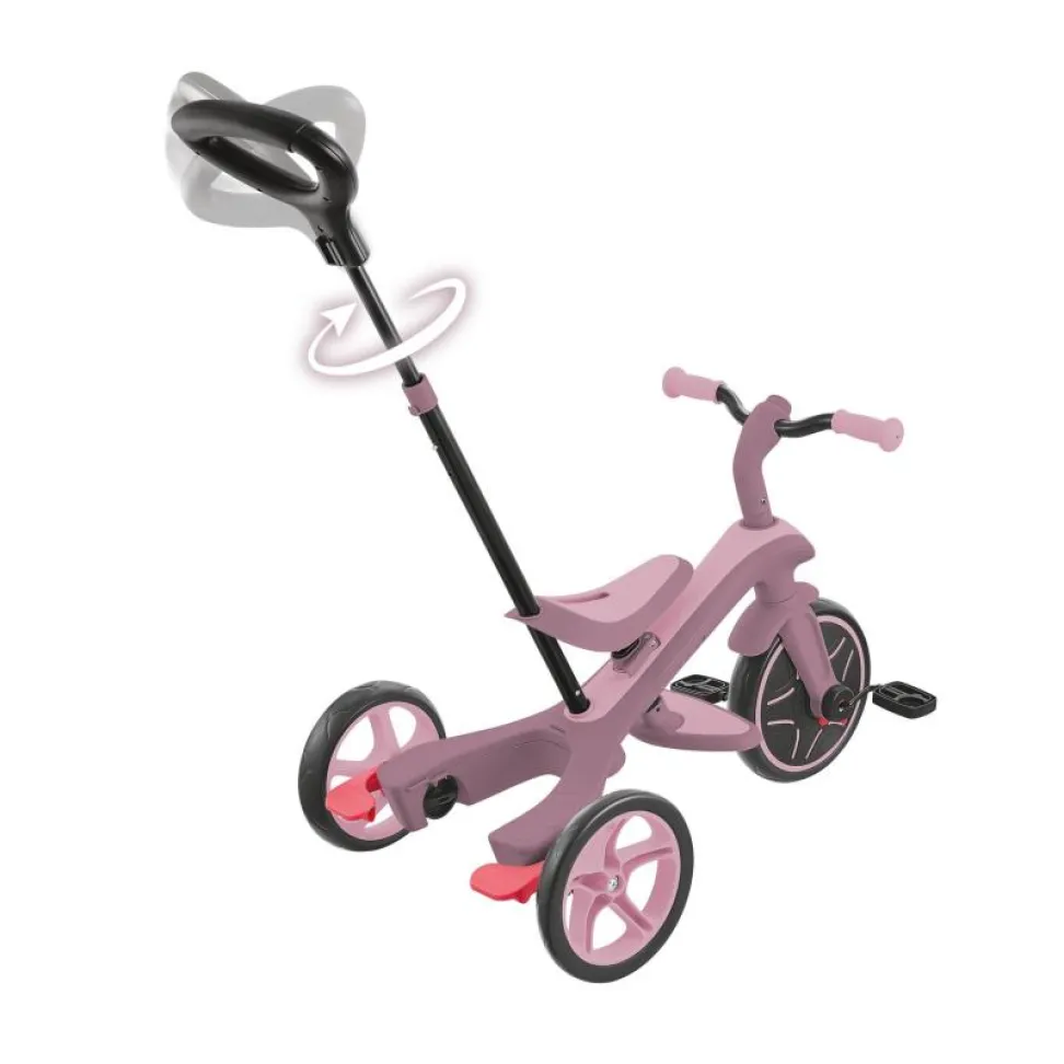 Велосипед детский GLOBBER серии EXPLORER TRIKE 4в1, пастельно-сиреневый, до 20кг, 3 колеса