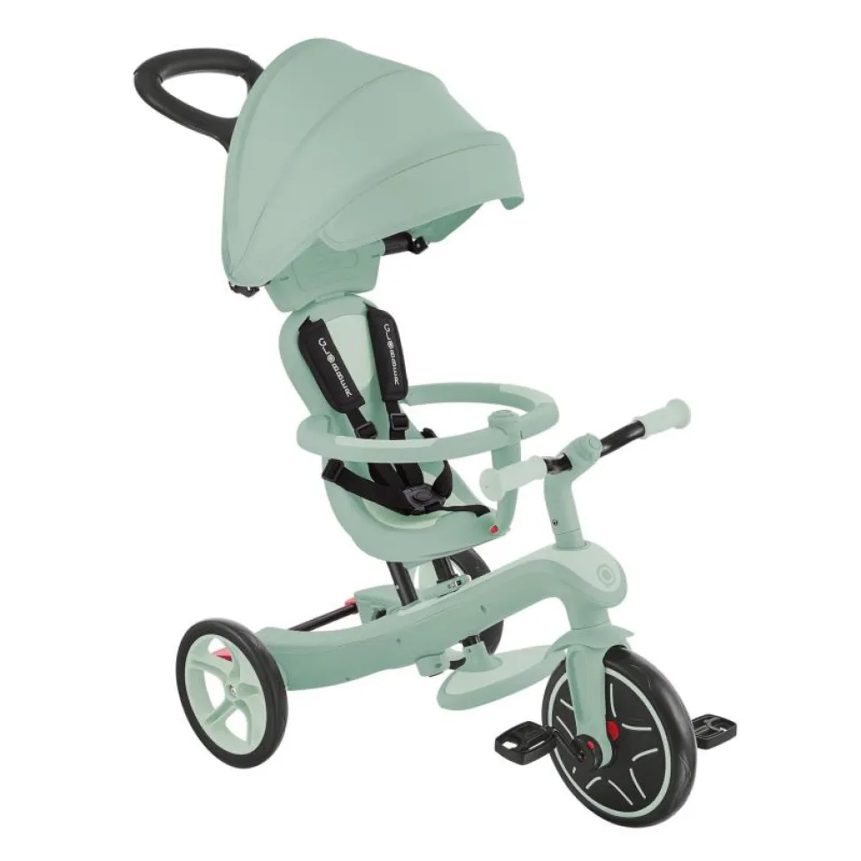 Велосипед детский GLOBBER серии EXPLORER TRIKE 4в1, фисташковый, до 20кг, 3 колеса