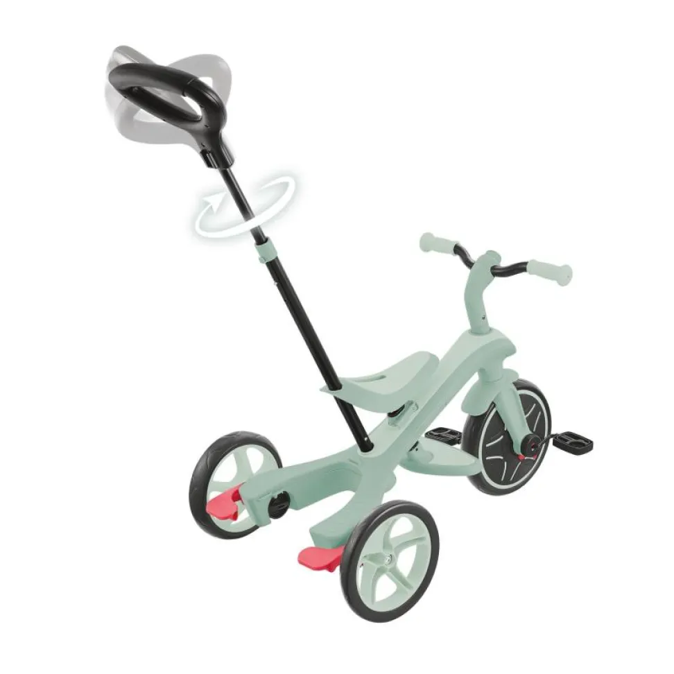 Велосипед детский GLOBBER серии EXPLORER TRIKE 4в1, фисташковый, до 20кг, 3 колеса