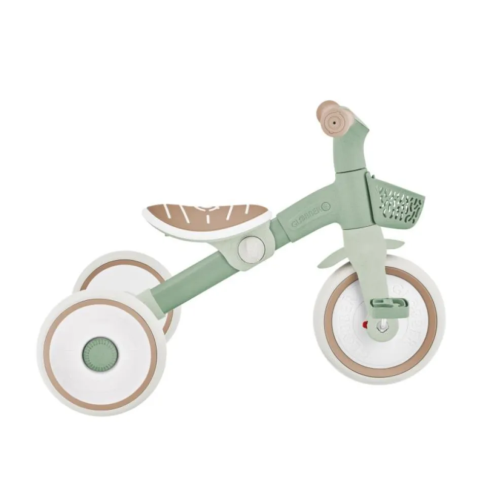 Велосипед дитячий GLOBBER серії LEARNING TRIKE 2в1 PLUS, фісташковий, до 20кг, 3 колеса