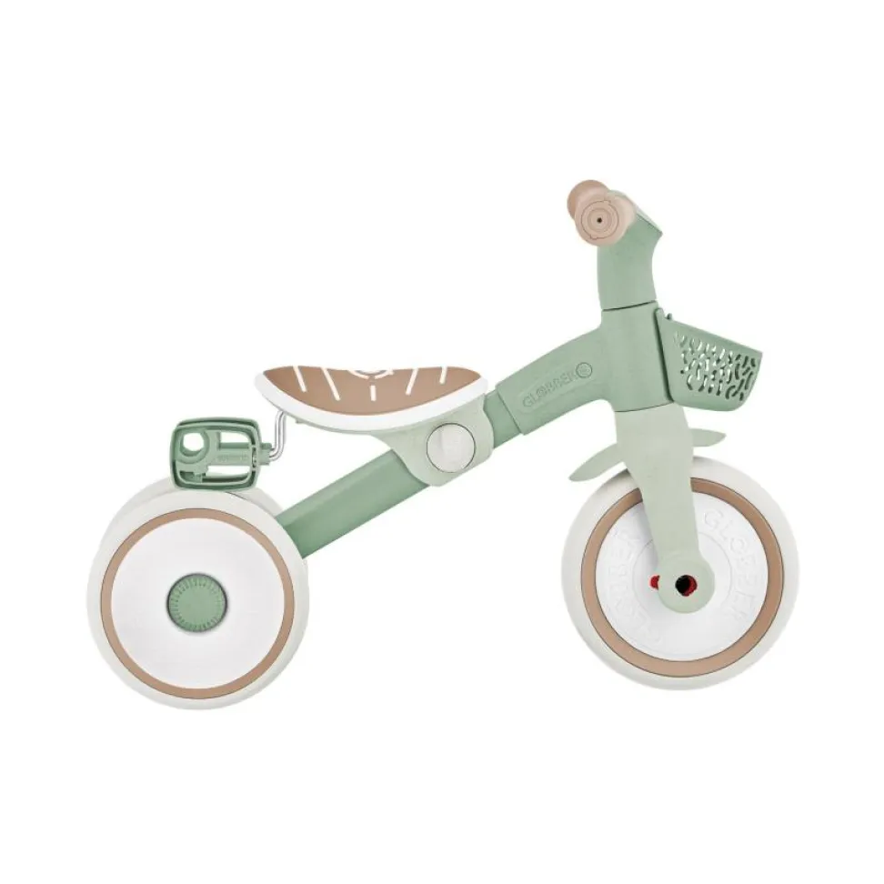 Велосипед дитячий GLOBBER серії LEARNING TRIKE 2в1 PLUS, фісташковий, до 20кг, 3 колеса