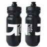 Фляга 0,6 Green Cycle GBT-516 с увеличенным клапаном, черная с белым