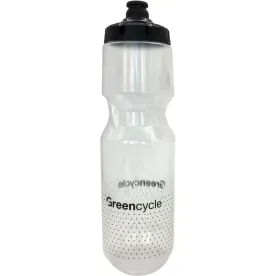 Фляга 1,0 Green Cycle GBT-520 с увеличенным клапаном, прозрачная