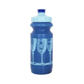 Фляга 0,6 Green Cycle BLUE CUPS с большим соском, blue nipple/ blue cap/ blue bottle