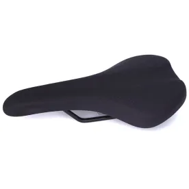Седло Green Cycle GCS-2603, 275мм x 150мм, стальные рейлы, черное
