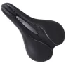 Седло Green Cycle GCS-2604, 280мм x 180мм, стальные рейлы, черное