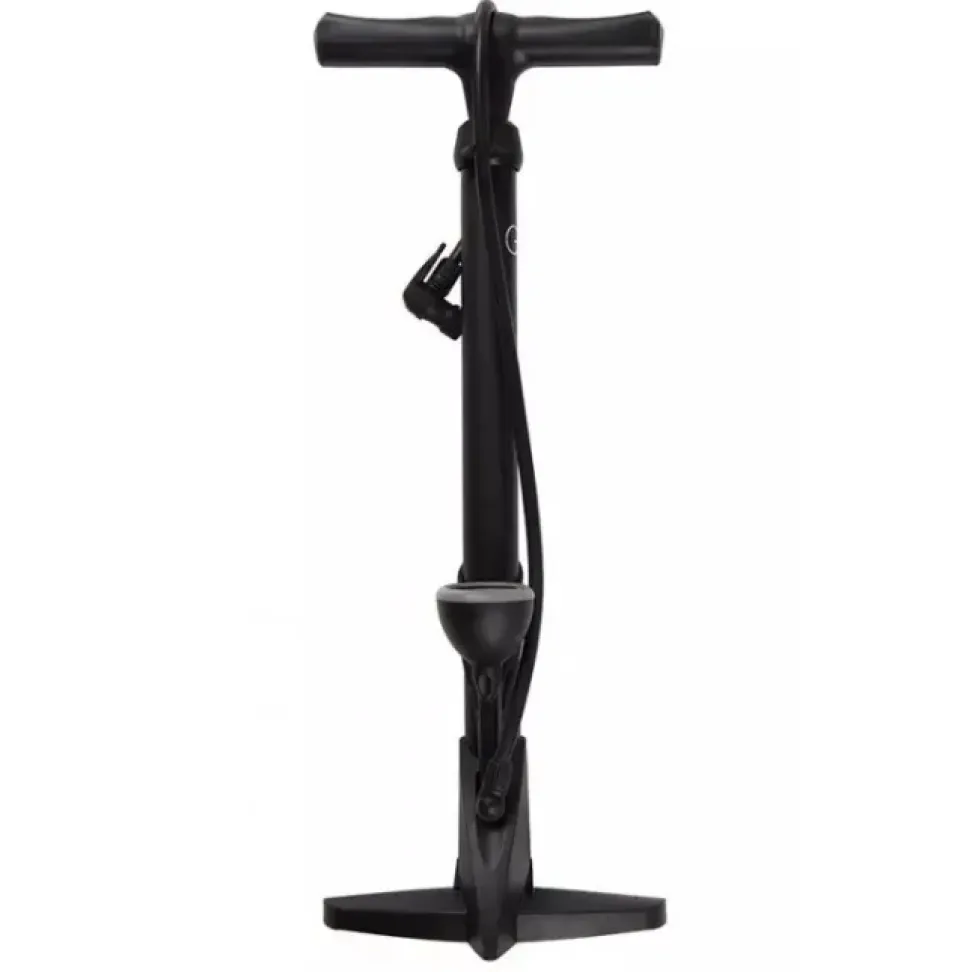Насос підлоговий Green Cycle GPF-043P пластиковий з манометром, presta+schrader