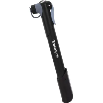 Мінінасос Green Cycle GPM-026 пластиковий корпус, без манометра, Presta+Schrader, 100psi