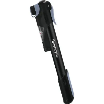 Мининасос Green Cycle GPM-065 телескопический алюминиевый, Presta + Schrader, 80 psi