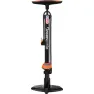 Насос напольный Green Cycle GPF-010 стальной корпус, с манометром, Presta+Schrader, 160 psi