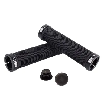 Гріпси Green Cycle GGR-421 130mm чорні з двома чорними замками