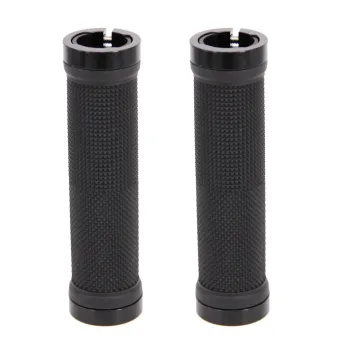 Гріпси Green Cycle GGR-424 130mm чорні з двома чорними замками