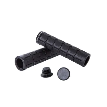 Гріпси Green Cycle GGR-419 130mm з одним замком, чорні