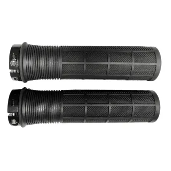 Гріпси Green Cycle GGR-415 130mm чорні з одним чорним замком
