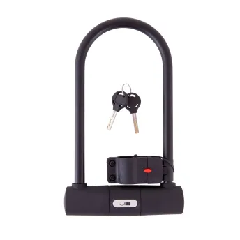 Замок Green Cycle U-lock на ключі GLK-468 115x230 чорний