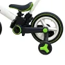 Велосипед трансформер 4в1 Nadle Go-Up с родительской ручкой и тормозом white Green