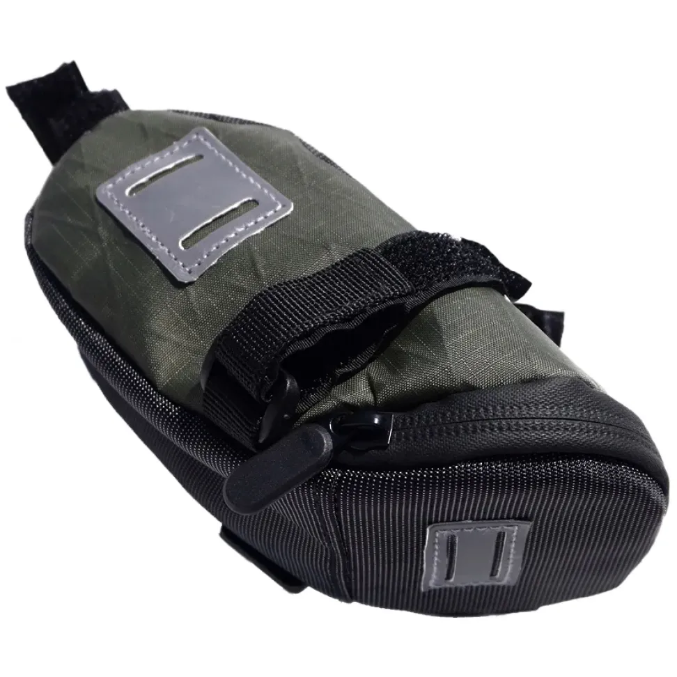 Сумка подседельная Green Cycle Nero, 17х10,7х8 см, оливковый