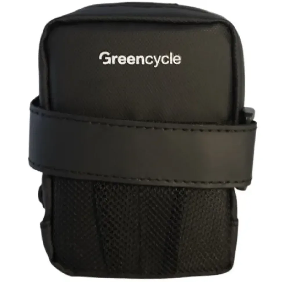 Сумка подседельная Green Cycle Tidy, 11х8х4 см, черный
