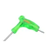 Ключ ICE TOOLZ 7T20 двосторонній T-20, зелений