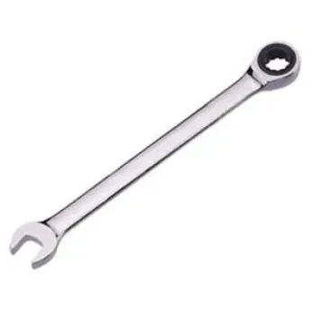 Ключ ICE TOOLZ ріжковий накидний з трещіткою 12mm, 5 град, Cr-V сталь