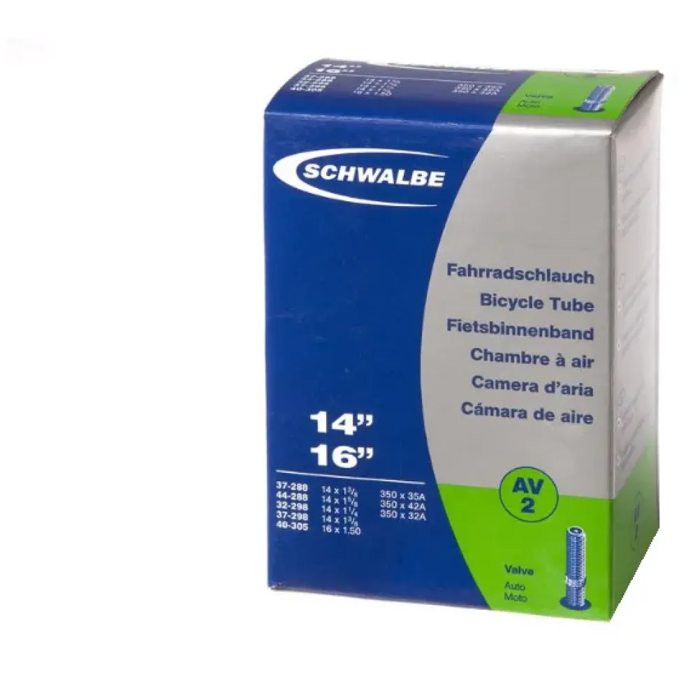 Камера 14 "(32 / 44x288 / 305) AV 40мм Schwalbe AV2 IB AGV