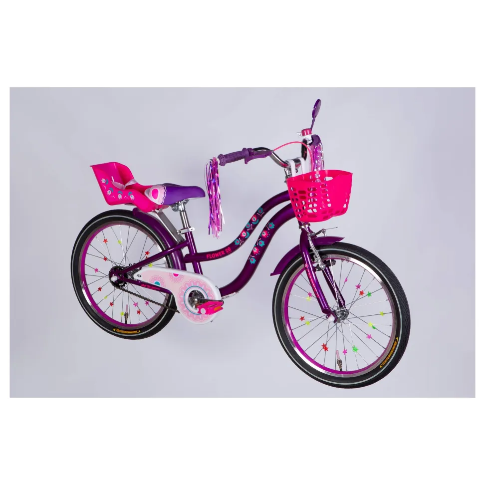 ВЕЛОСИПЕД FORMULA FLOWER PREMIUM 20" purple