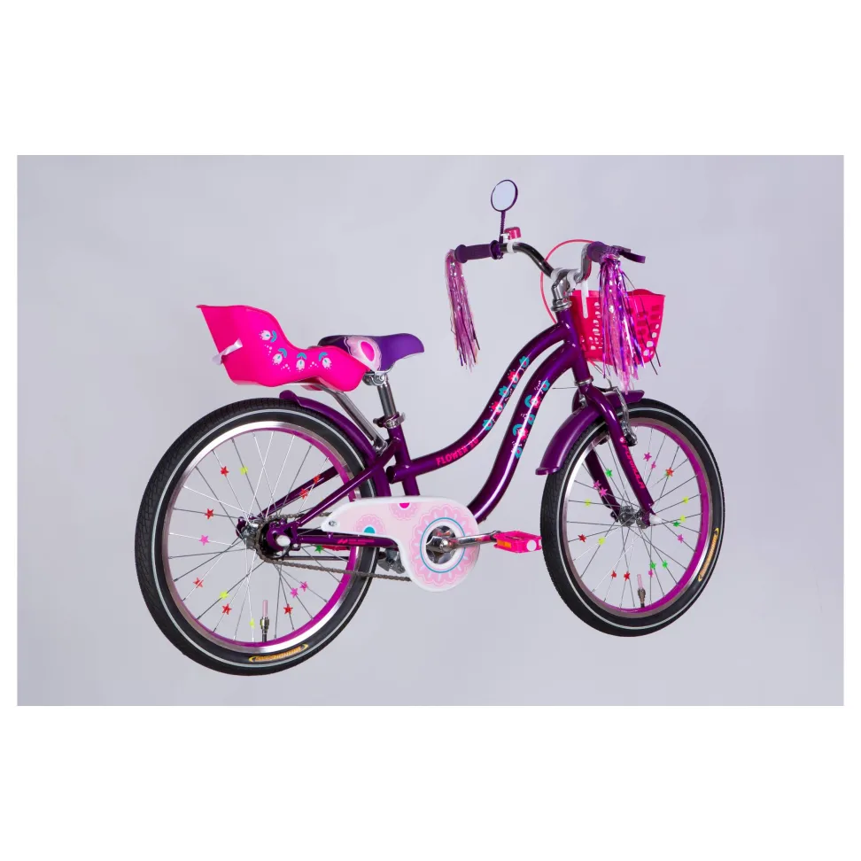 ВЕЛОСИПЕД FORMULA FLOWER PREMIUM 20" purple