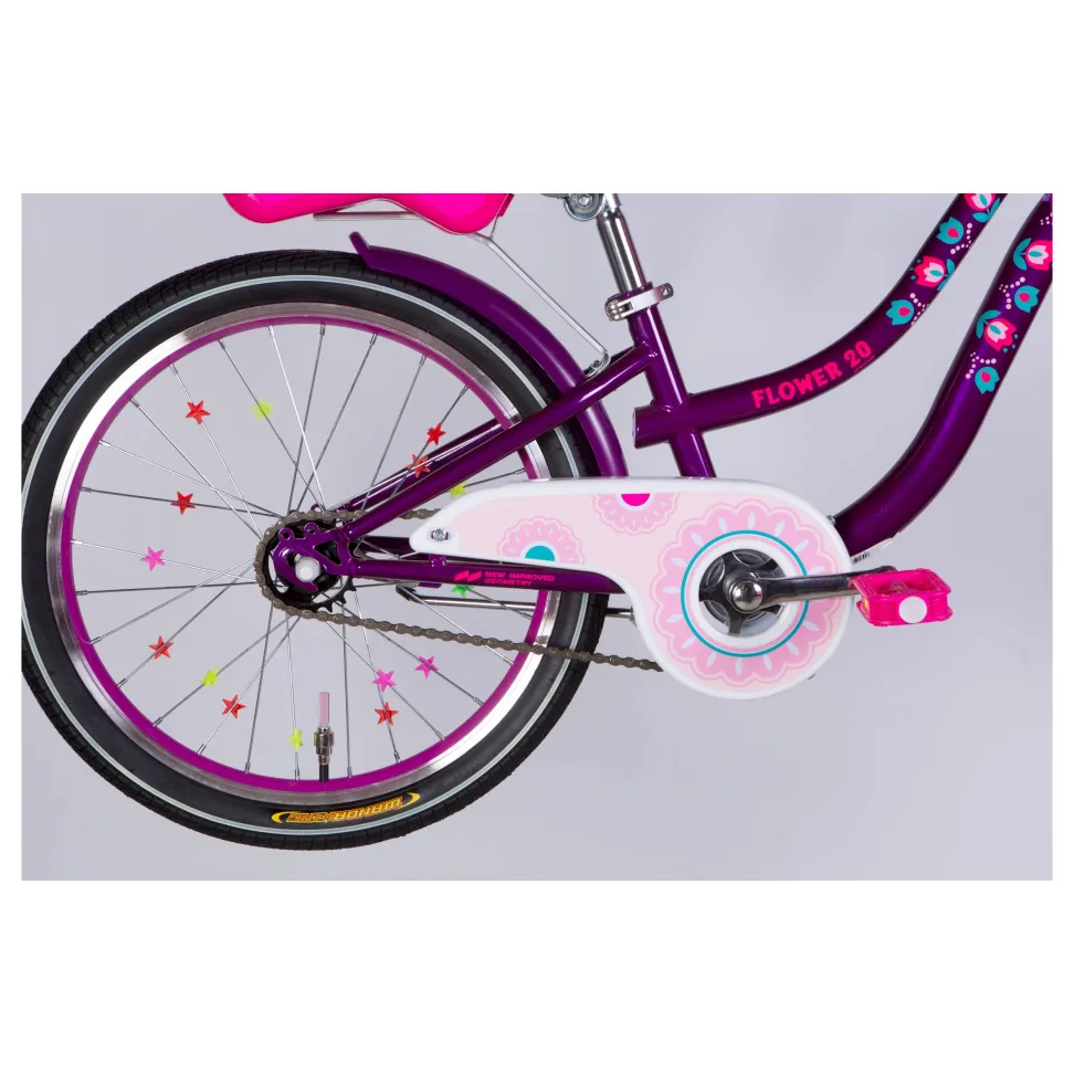 ВЕЛОСИПЕД FORMULA FLOWER PREMIUM 20" purple