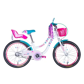 ВЕЛОСИПЕД FORMULA FLOWER PREMIUM 20" white