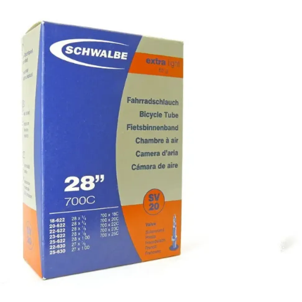 Камера 28" (18/25x622/630) Schwalbe SV20 60 мм Extra Light EK