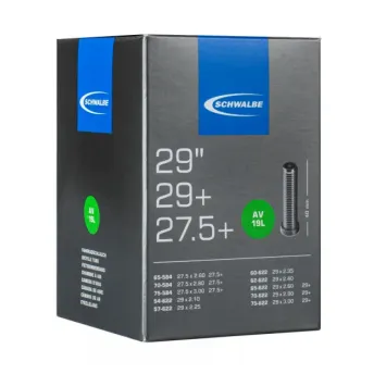 Камера 29+/27,5+ (54/75x584/622) IB AGV 40мм Schwalbe AV19L