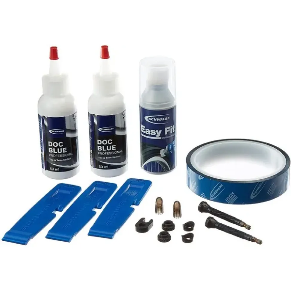 Набір Schwalbe TUBELESS EASY KIT 21, для установки безкамерних шин