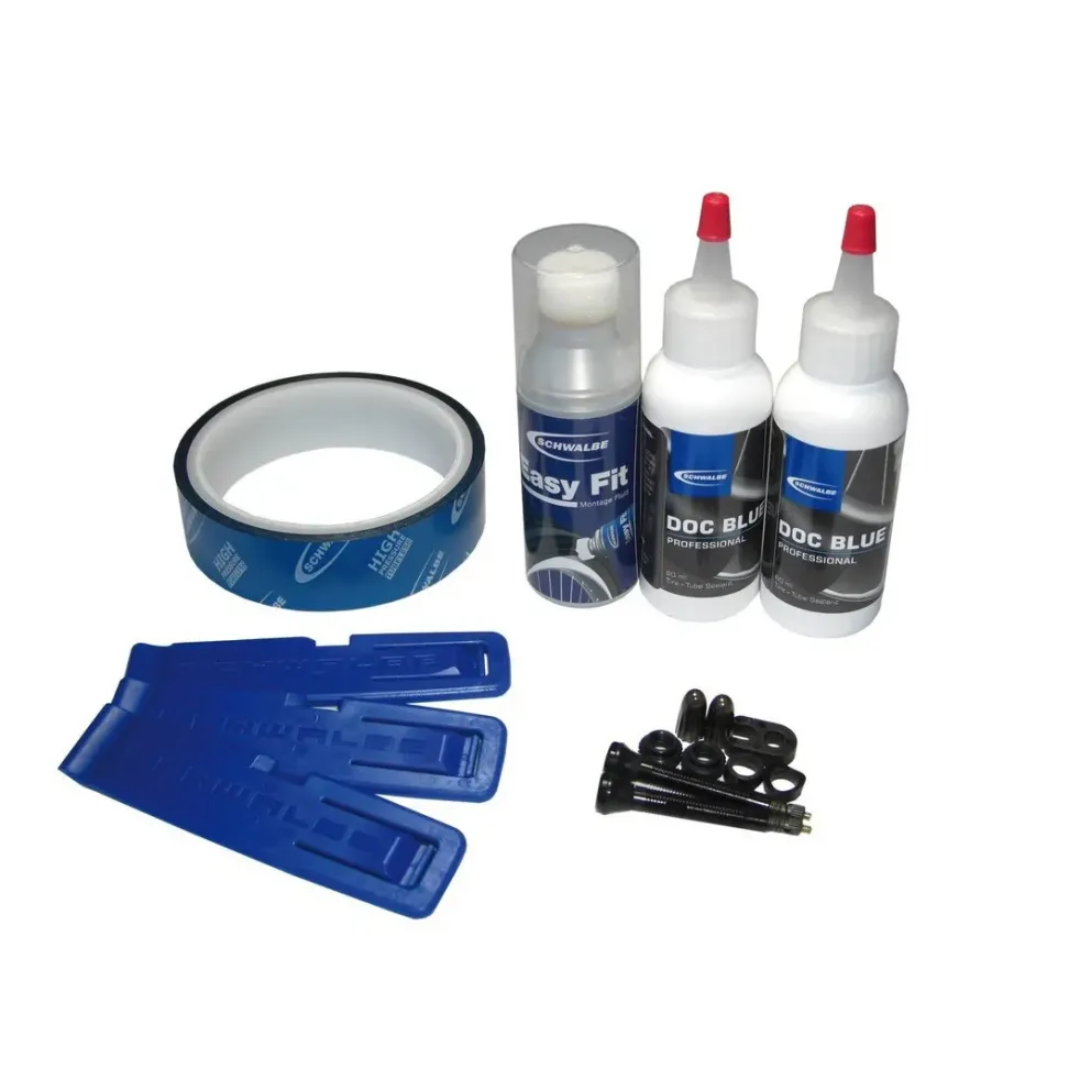 Набір Schwalbe TUBELESS EASY KIT 23, для установки безкамерних шин
