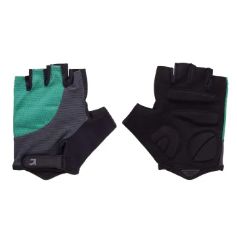 Перчатки Green Cycle Pillow 2 без пальцев черный/серый/зеленый